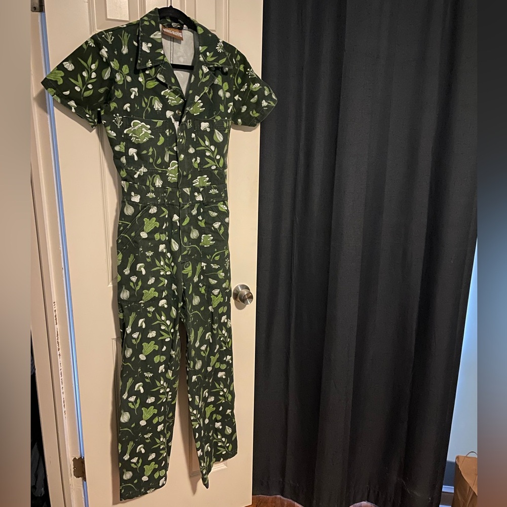 Big Bud Press cookbook 2.0 short sleeve jumpsuit